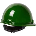 Pip Dynamic Dom Cap Style Dome Hard Hat HDPE Shell, 4-PT Suspension, Rachet Adjustment, Green 280-HP341R-74
